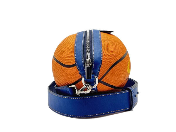 BallToBag Basketball U021 - Bolso hecho a mano con un balón de baloncesto