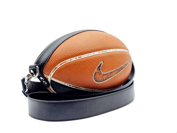 BallToBag Basketball U029 - Bolso hecho a mano con un balón de baloncesto