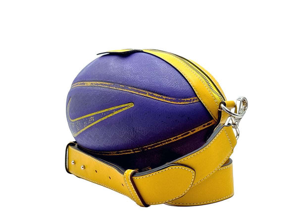 BallToBag Basketball U031 - Bolso hecho a mano con un balón de baloncesto