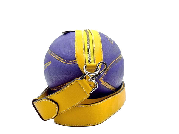 BallToBag Basketball U031 - Bolso hecho a mano con un balón de baloncesto