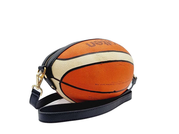 BallToBag Basketball G016 - Bolso hecho a mano con un balón de baloncesto
