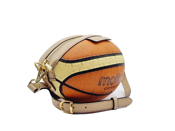 BallToBag Basketball G011 - Bolso hecho a mano con un balón de baloncesto
