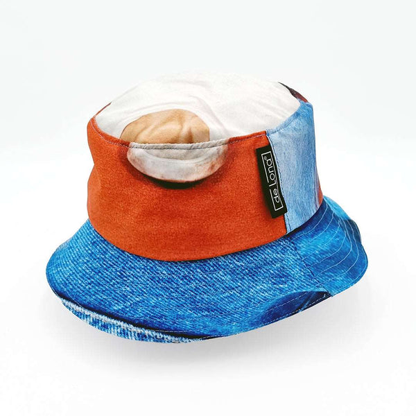Bucket Hat B008 - Gorro pescador confeccionado con lona publicitaria