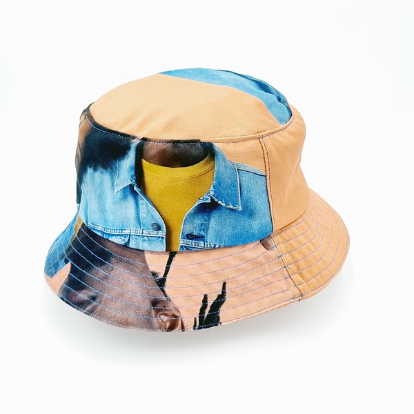 Bucket Hat B014 - Fisherman hat made with advertising canvas