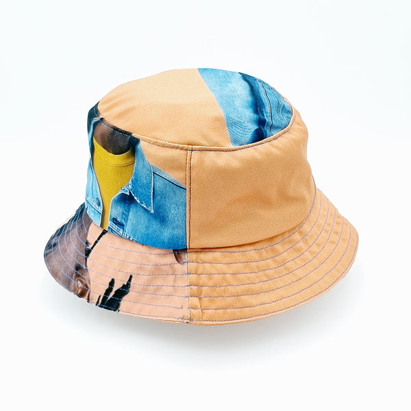 Bucket Hat B014 - Fisherman hat made with advertising canvas