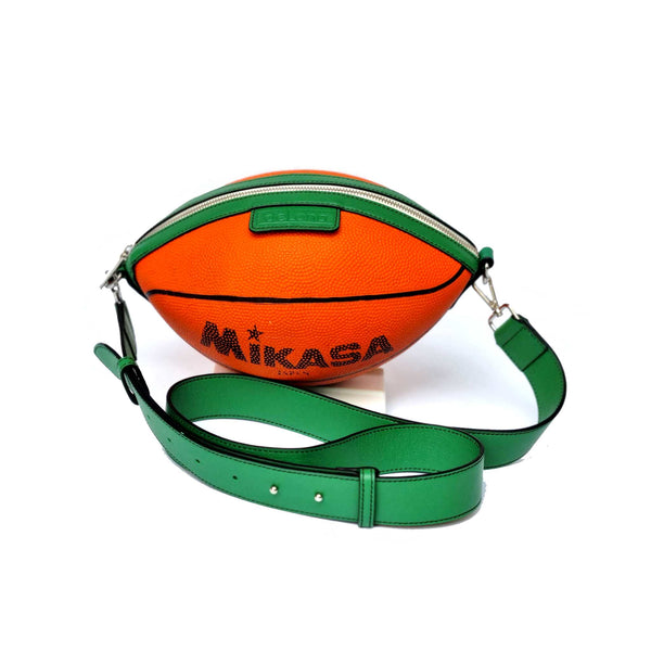 BallToBag Basketball U045 - Bolso hecho a mano con un balón de baloncesto